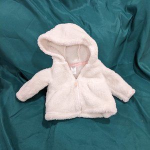 carters white 3 month jacket